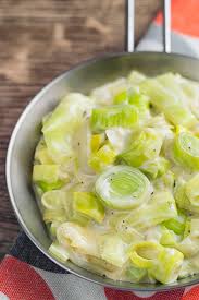 Silky Creamed Leeks Rezept Rezepte Beilagen