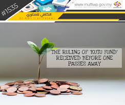 Check 'düşük kutu' translations into english. Pejabat Mufti Wilayah Persekutuan Al Kafi 1535 The Ruling Of Kutu Fund Received Before One Passes Away