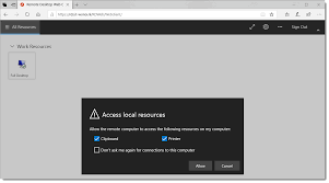 Use remote desktop on your windows, android, or ios device to connect to a windows 10 pc from afar. Remote Desktop Html5 Client On Windows Server 2019 Msfreaks