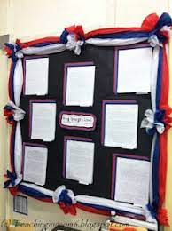 Use a bulletin board to display commonly misspelled words or phrases. Diy Bulletin Board Borders Classroom Diy Diy Bulletin Board Bulletin Board Borders Patriotic Classroom