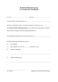 Betriebliches beschäftigungsverbot musterformulierung für den arbeitgeber betriebliches beschäftigungsverbot gemäß 13 mutterschutzgesetz muschg 2018 hiermit. Https Www Schleswig Holstein De De Fachinhalte A Arbeitsschutz Downloads Arbeitsschutz Aerztlichesattest Pdf Blob Publicationfile V 3
