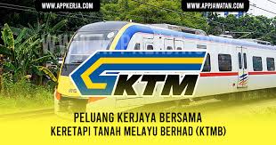 Jawatan kosong at kementerian kerja raya in year 1956, several ministries had been formed including the ministry of works, which then was originally named the ministry of works, post and telecom. Jawatan Kosong Di Keretapi Tanah Melayu Berhad Ktmb Appkerja Malaysia