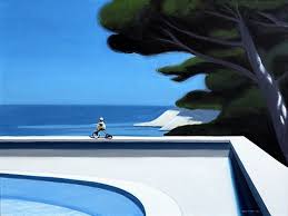 Hugo Pondz Painter Pool Art Painting American Art