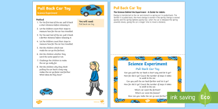 Charging the car on a credit card has a big benefit if you pay off the card in full when the statement how much should you borrow for a car? Eyfs Pull Back Car Toy Science Experiment And Prompt Card Pack