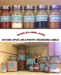 kitchen labels and pantry labels