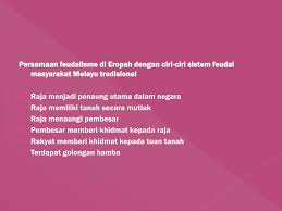 Struktur masyarakat feudal di england. Ppt Bab 9 Perkembangan Di Eropah Powerpoint Presentation Free Download Id 413377