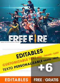 Luego re rellenar el formulario para crear el servidor, nos darán la información que necesitamos de nuestra cuenta vpn. 6 Free Free Fire Battlegrounds Birthday Invitations For Edit Customize Print O Free Birthday Stuff Free Birthday Invitation Templates Birthday Invitations