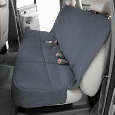 Canine Covers Polycotton Semi Custom Rear Seat Protector Car Seats Seat Protector Bench Seat Covers