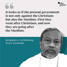 Karnataka Government Has Hidden Agenda': Bengaluru Archbishop Extends  Solidarity to Muslims