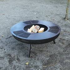 Feuerring Grillring 100cm Feuerstelle Grill Gartenfeuer Aussenwohnbereiche