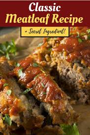 Lipton Onion Soup Meatloaf Classic Recipe Recipe In 2020 Classic Meatloaf Recipe Onion Soup Meatloaf Good Meatloaf Recipe