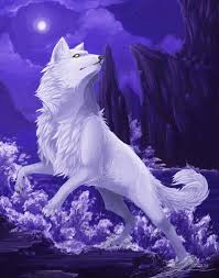 Wolf's rain is an original anime created by keiko nobumoto, the screenwriter for cowboy bebop. White Wolf Print Anime Wolf Fantasy Wolf Wolf Artwork