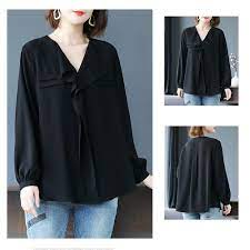 Fashion wanita dalam tangerang kota/. Blouse Wanita Chiffon Loose Pasang Surut Plus Size Malaysia Baju Plus Size Wanita Online Boutique Pakaian Wanita Kecantikan Beg Accesories Dan Produck Gaya Hidup Jualan Hebat 30 50