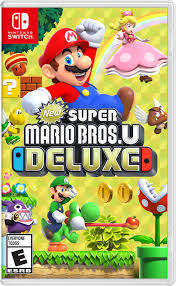 Este juego está clasificado como arcada. New Super Mario Bros U Deluxe Nintendo Nintendo Switch 045496592691 Walmart Com Walmart Com