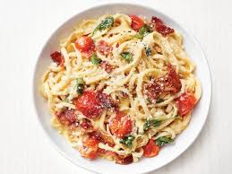 Bacon Tomato Linguine Recipe Food Network Kitchen Food Network