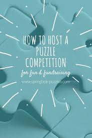 Check spelling or type a new query. How To Host A Jigsaw Puzzle Competition Puzzle Jigsaw Puzzles Fun Fundraisers