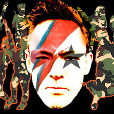 The Suffragette Sisters (left to right: Sarah Elizabeth Howard Rhiannon  Walther Melissa Feveyear) We got a few bangers for you tomorrow night with  Bowie/Rex & His Boogie Army, it's going to be