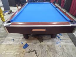 Because it is so durable and known to last, many manufacturers will provide a lifetime warranty for a slate pool table. Imported American 8 Ball Billiard Pool Table At Best Price In Delhi Delhi Maa Janki Billiards