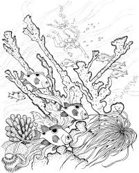 Challenge your kid's creativity with a fun fall art project that features you as the collaborator. Seascape Ocean Coloring Page