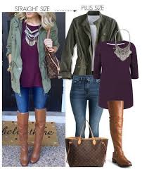 Straight Size To Plus Size Fall Casual Outfit Alexa Webb Casual Fall Outfits Plus Size Fall Outfit Fashion