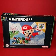 Professionally refurbished, fast free shipping, 120 day returns, 100% guaranteed Vintage 1996 Nintendo 64 N64 Super Mario 64 Cartridge Video Game Pal Boxed Ebay