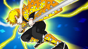 Latest oldest most discussed most viewed most upvoted most shared. Demon Slayer Zenitsu Agatsuma Having Sword With Background Of Blue And Yellow Lightning Hd Anime Wallpapers Hd Wallpapers Id 40122