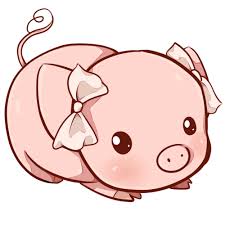 Pin By Laura Sebastiana On Piglets Kawaii Pig Cute Baby Pigs Cute Animal Drawings