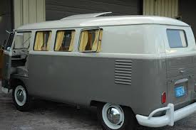 Image result for Pearl Gray 1950 VW Bus