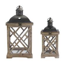 Contemporary tall metal wall sconce (set of 2). Outdoor Lanterns Outdoor Torches The Home Depot