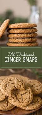 I Love These Old Fashioned Ginger Snaps With Their Sparkling Sugary Exterior Crisp Edge And Slightly Chewy Center Ginger Snap Cookies Yummy Cookies Recipes