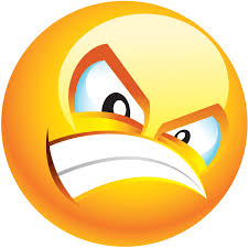 Big Anger Emoji Happy Face Funny Smiley Emoji Love