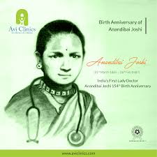154th Birth Anniversary Of Anandibai Joshi Dental Posters Clinic Doctor