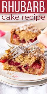 Rhubarb Cake Sunday Supper Movement Recipe Rhubarb Cake Rhubarb Cake Recipes Rhubarb Recipes