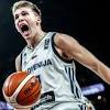 Rudy fernandez #5 of team spain and patricio garino #29 of team argentina go up for a rebound during the. 1