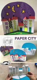 Children Activities More Than 2000 Coloring Pages Paper City Paper Crafts Paper Crafts For Kids