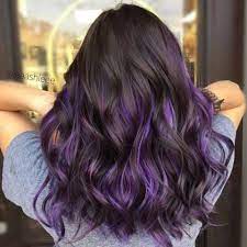 Voll dunkel steht dir besser als blond. Asiatisches Haar Lila Farben Haare Friseur Schadlich