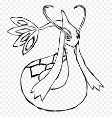 Keep your kids busy doing something fun and creative by printing out free coloring pages. Transparent Lopunny Png Pokemon Milotic Coloring Pages Png Download Vhv