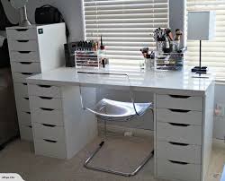 Ikea Linnmon With 2 Alex Drawers 150cm White In Auckland Nz In 2020 Ikea Alex Drawers Desk With Drawers Makeup Vanity Storage