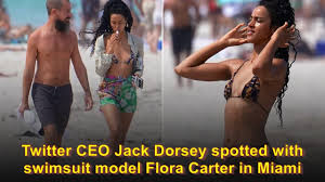 Payment technology may not be a topic that would draw a crowd — except when the speaker is square ceo (and now interim twitter ceo) jack dorsey. Twitter Ceo Jack Dorsey Spotted With Swimsuit Model Flora Carter In Miami Youtube