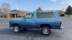 1986 318 V8 Auto In Camden Oh Dodge Ramcharger Auto Dodge