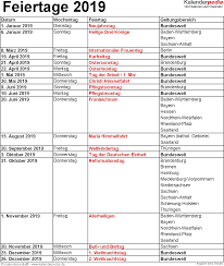 Sie beten für sie und zünden auf den gechmückten gräbern lichter an. Feiertage 2019 In Deutschland Mit Druckbaren Vorlagen