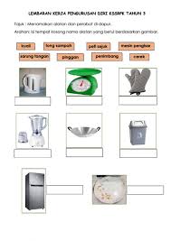 Nah, demi mencegah keracunan dan kontaminasi bakteri pada makanan, kebersihan alat masak perlu kita. Ejercicio De Alatan Dan Perabot Di Dapur
