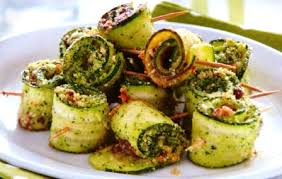 Frittelle di zucchine al forno. Involtini Di Zucchine Al Forno Che Pasticcio Gingerbread