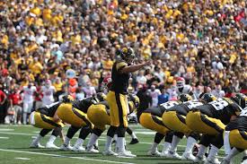 The Iowa Hawkeyes Face The Purdue Boilermakers In A Big Ten Game