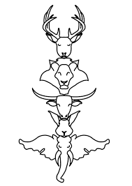 Awf Personal Work And Ideas Totem Pole Totem Colorful Pictures