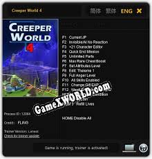 Maybe you would like to learn more about one of these? Creeper World 4 Chity Trejner 15 Fling
