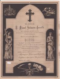 Con esta oración podrás ayudar a tu ser querido a tener el descanso eterno y hacer que consiga la paz y tú alivias el dolor que llevas en tu corazón en este momento. Esquela De Difuntos 1890