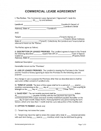 When renting and leasing a house or a property, many people face a lot of challenges because of lack of proper agreement. Free Commercial Lease Agreement Template Pdf Word