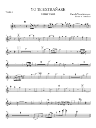 Yo Te Extranare Tercer Cielo Spanish Language Music Latin American Music Includes midi and pdf downloads. yo te extranare tercer cielo spanish