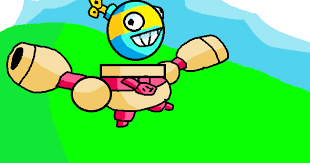 He throws mines, and his super makes his head detach, seek a target and explode.. Skin Idea Easter Tick By Singlerfire On Deviantart